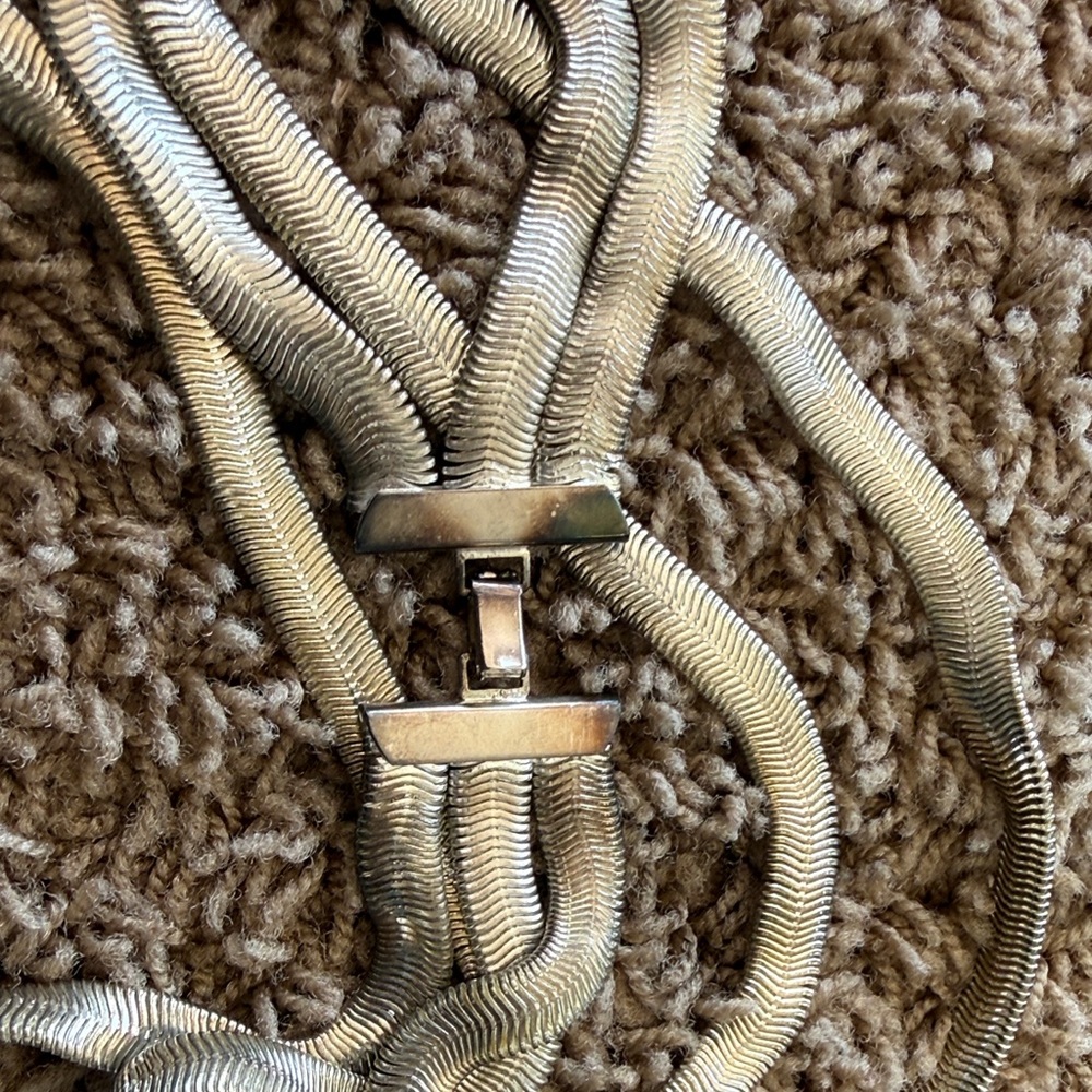 Silver necklace - Picture 3 of 6